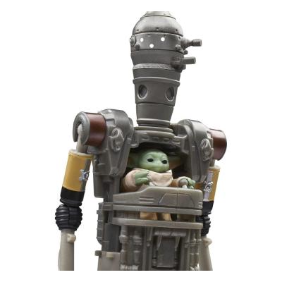 Star Wars: The Mandalorian Vintage Collection Pack de 3 Figuras IG-12, Grogu & Anzellan 10 cm