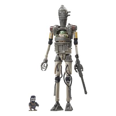 Star Wars: The Mandalorian Vintage Collection Pack de 3 Figuras IG-12, Grogu & Anzellan 10 cm