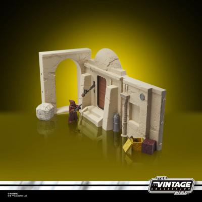 Star Wars Episode IV Vintage Collection Set de Juego Streets of Mos Eisley con Figura Jawa