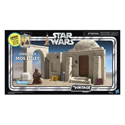 Star Wars Episode IV Vintage Collection Set de Juego Streets of Mos Eisley con Figura Jawa