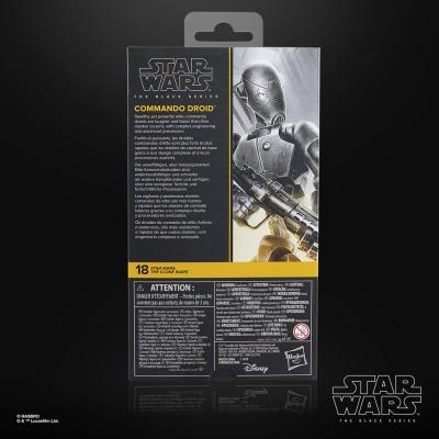 Star Wars: The Clone Wars Black Series Figura Commando Droid 15 cm