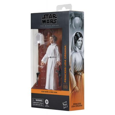 Star Wars Episode IV Black Series Figura Princess Leia Organa 15 cm