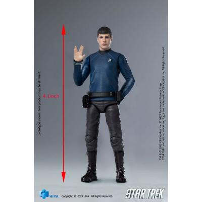 Star Trek Figura 1/18 Exquisite Mini Star Trek 2009 Spock 10 cm