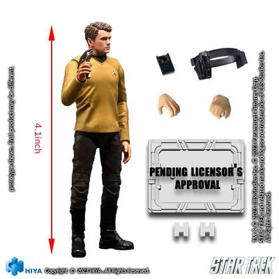 Star Trek Figura 1/18 Exquisite Mini Star Trek 2009 Chekov 10 cm