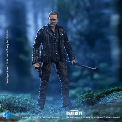 The Walking Dead Figura 1/18 Exquisite Mini Dead City Negan 11 cm