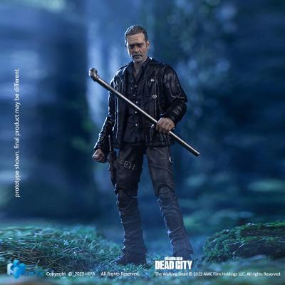 The Walking Dead Figura 1/18 Exquisite Mini Dead City Negan 11 cm