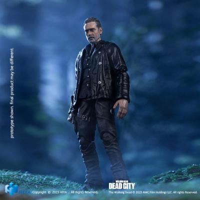 The Walking Dead Figura 1/18 Exquisite Mini Dead City Negan 11 cm
