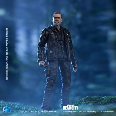The Walking Dead Figura 1/18 Exquisite Mini Dead City Negan 11 cm