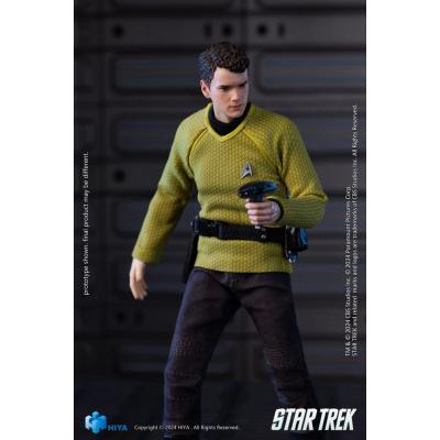 Star Trek 2009 Figura 1/12 Exquisite Super Series Chekov 16 cm