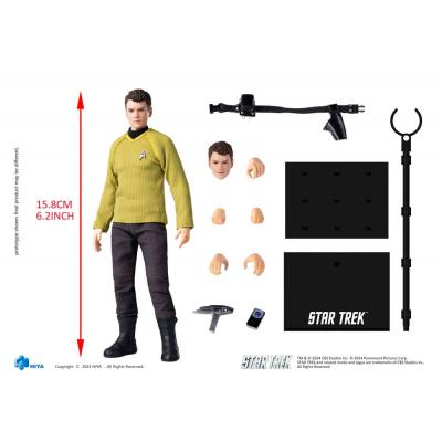 Star Trek 2009 Figura 1/12 Exquisite Super Series Chekov 16 cm