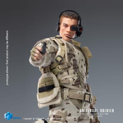 Universal Soldier Figura 1/12 Exquisite Super Series Luc Deveraux 16 cm