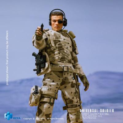 Universal Soldier Figura 1/12 Exquisite Super Series Luc Deveraux 16 cm