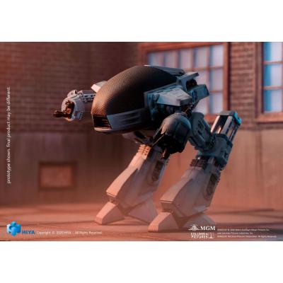 Robocop Figura con sonido Exquisite Mini 1/18 Battle Damaged ED209 15 cm