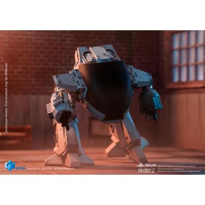 Robocop Figura con sonido Exquisite Mini 1/18 Battle Damaged ED209 15 cm
