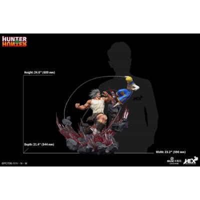 Hunter x Hunter Estatua 1/6 Elite Dynamic Kurapika Vs Uvogin 61 cm