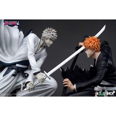 Bleach Estatua 1/6 Elite Dynamic Ichigo Kurosaki vs Hollow Ichigo 56 cm