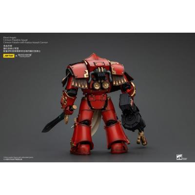 Warhammer The Horus Heresy Figura 1/18 Blood Angels Crimson Paladins Squad Crimson Paladin with Iliastus Assault Cannon 14 cm
