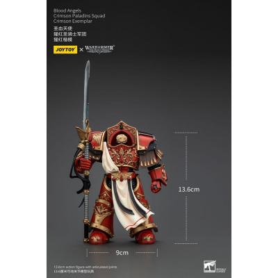 Warhammer The Horus Heresy Figura 1/18 Blood Angels Crimson Paladins Squad Crimson Exemplar 14 cm