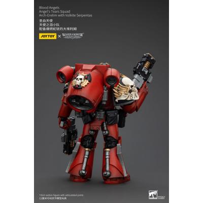Warhammer The Horus Heresy Figura 1/18 Blood Angels Angel's Tears Squad Arch-Erelim with Volkite Serpentas 12 cm