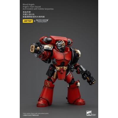 Warhammer The Horus Heresy Figura 1/18 Blood Angels Angel's Tears Squad Arch-Erelim with Volkite Serpentas 12 cm