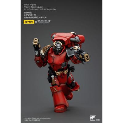 Warhammer The Horus Heresy Figura 1/18 Blood Angels Angel's Tears Squad Arch-Erelim with Volkite Serpentas 12 cm