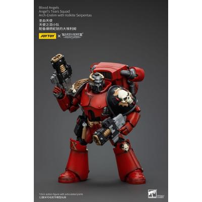 Warhammer The Horus Heresy Figura 1/18 Blood Angels Angel's Tears Squad Arch-Erelim with Volkite Serpentas 12 cm
