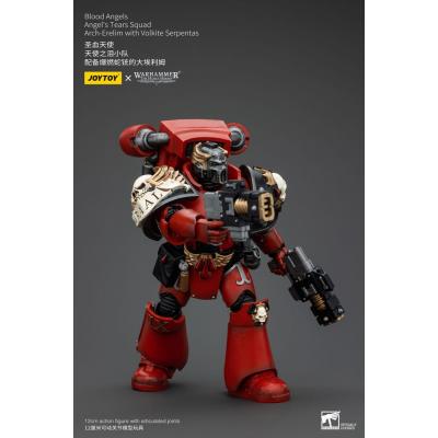 Warhammer The Horus Heresy Figura 1/18 Blood Angels Angel's Tears Squad Arch-Erelim with Volkite Serpentas 12 cm