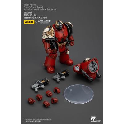 Warhammer The Horus Heresy Figura 1/18 Blood Angels Angel's Tears Squad Arch-Erelim with Volkite Serpentas 12 cm