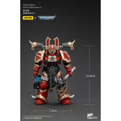 Warhammer 40k Figura 1/18 World Eaters Khorne Berzerker 3 13 cm