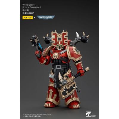 Warhammer 40k Figura 1/18 World Eaters Khorne Berzerker 4 13 cm
