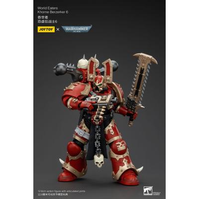 Warhammer 40k Figura 1/18 World Eaters Khorne Berzerker 6 13 cm