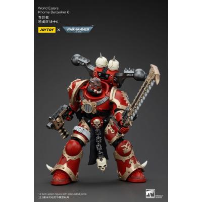 Warhammer 40k Figura 1/18 World Eaters Khorne Berzerker 6 13 cm