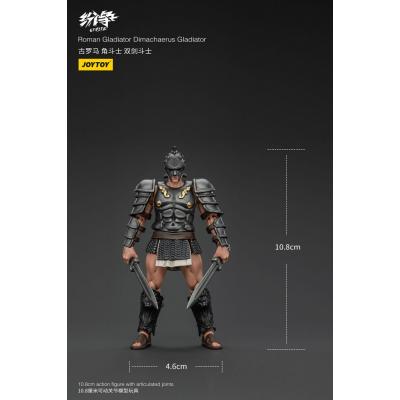 Strife Figura 1/18 Roman Gladiator Dimachaerus Gladiator 11 cm