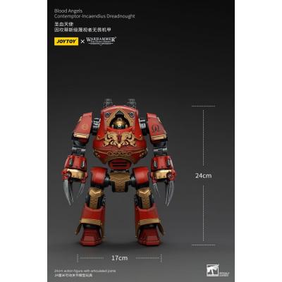 Warhammer The Horus Heresy Figura 1/18 Blood Angels Contemptor-Incaendius Dreadnought 24 cm