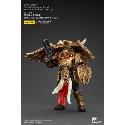 Warhammer The Horus Heresy Figura 1/18 Legio Custodes Custodian Venatari Squad Venatari with Kenetic Destroyer 1 13 cm