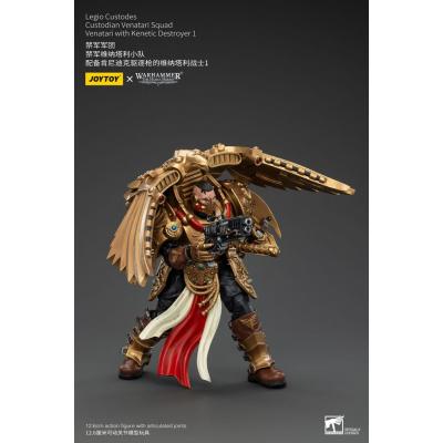 Warhammer The Horus Heresy Figura 1/18 Legio Custodes Custodian Venatari Squad Venatari with Kenetic Destroyer 1 13 cm