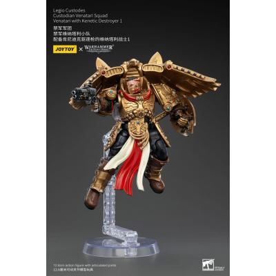 Warhammer The Horus Heresy Figura 1/18 Legio Custodes Custodian Venatari Squad Venatari with Kenetic Destroyer 1 13 cm