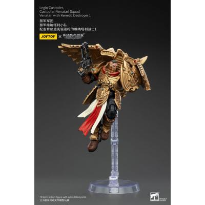 Warhammer The Horus Heresy Figura 1/18 Legio Custodes Custodian Venatari Squad Venatari with Kenetic Destroyer 1 13 cm