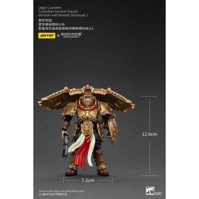 Warhammer The Horus Heresy Figura 1/18 Legio Custodes Custodian Venatari Squad Venatari with Kenetic Destroyer 1 13 cm