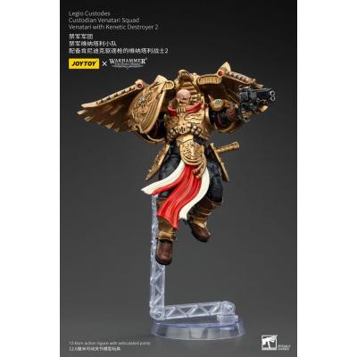 Warhammer The Horus Heresy Figura 1/18 Legio Custodes Custodian Venatari Squad Venatari with Kenetic Destroyer 2 13 cm