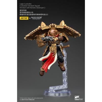 Warhammer The Horus Heresy Figura 1/18 Legio Custodes Custodian Venatari Squad Venatari with Kenetic Destroyer 2 13 cm