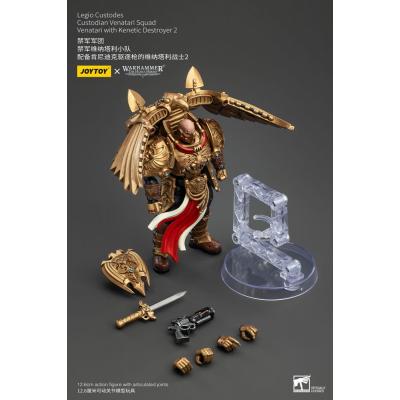 Warhammer The Horus Heresy Figura 1/18 Legio Custodes Custodian Venatari Squad Venatari with Kenetic Destroyer 2 13 cm