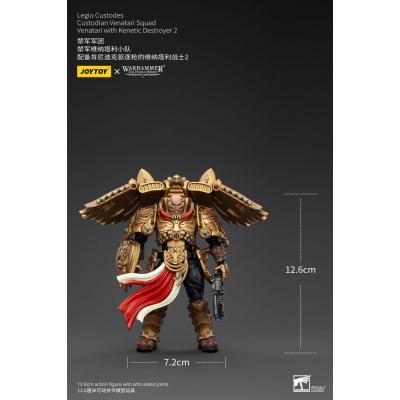 Warhammer The Horus Heresy Figura 1/18 Legio Custodes Custodian Venatari Squad Venatari with Kenetic Destroyer 2 13 cm