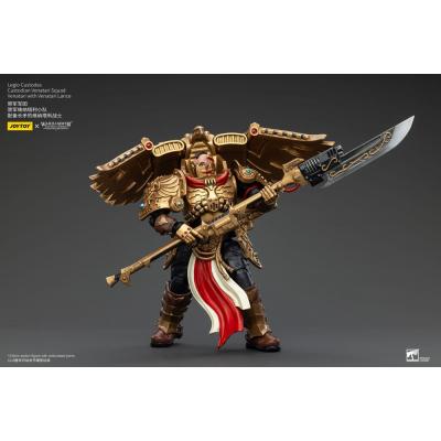 Warhammer The Horus Heresy Figura 1/18 Legio Custodes Custodian Venatari Squad Venatari with Venatari Lance 13 cm
