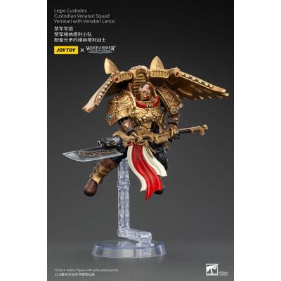 Warhammer The Horus Heresy Figura 1/18 Legio Custodes Custodian Venatari Squad Venatari with Venatari Lance 13 cm