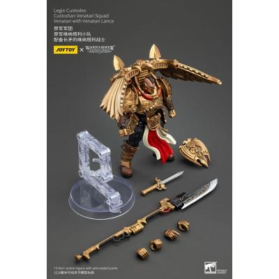 Warhammer The Horus Heresy Figura 1/18 Legio Custodes Custodian Venatari Squad Venatari with Venatari Lance 13 cm