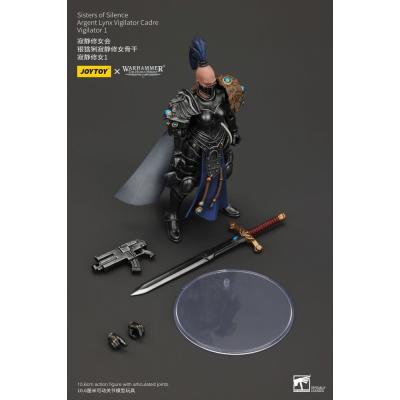 Warhammer The Horus Heresy Actionfigur Sisters of Silence Argent Lynx Vigilator Cadre Vigilator 1 19 cm