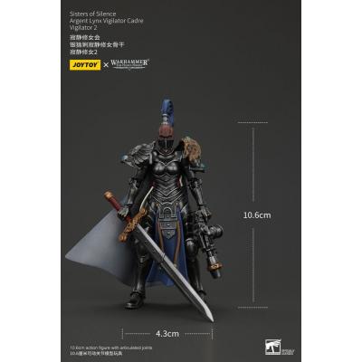 Warhammer The Horus Heresy Actionfigur Sisters of Silence Argent Lynx Vigilator Cadre Vigilator 2 19 cm