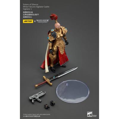 Warhammer The Horus Heresy Actionfigur Sisters of Silence White Falcons Vigilator Cadre Vigilator 1 19 cm
