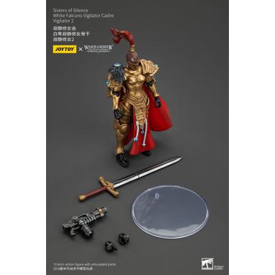 Warhammer The Horus Heresy Actionfigur Sisters of Silence White Falcons Vigilator Cadre Vigilator 2 19 cm